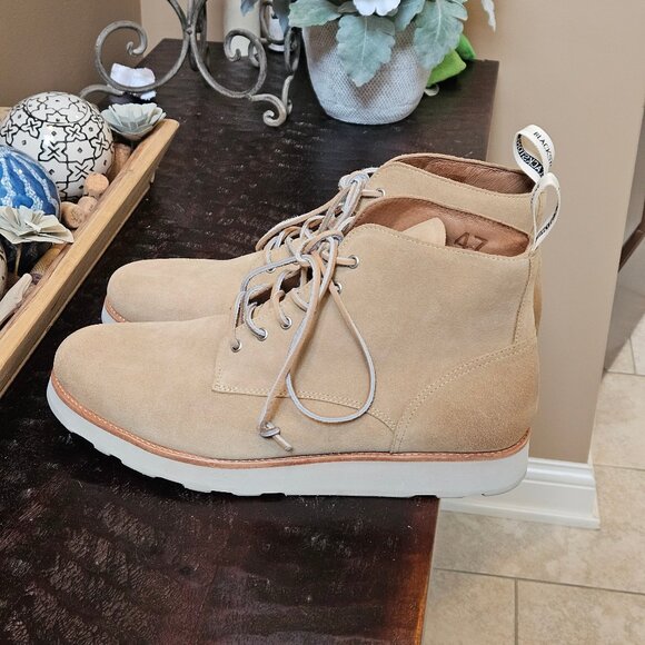 EUC Blackstone Men\'s OM-53 Suede Boots. Taupe, Sz US 13 / EU 47 main image 8
